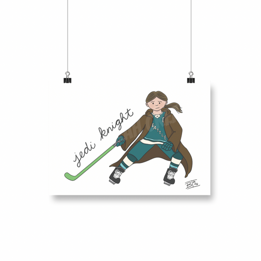 Hilary (Jedi) Knight 5x7 Print