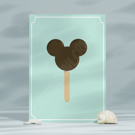 Mouse Ice Cream Bar 5x7 Print