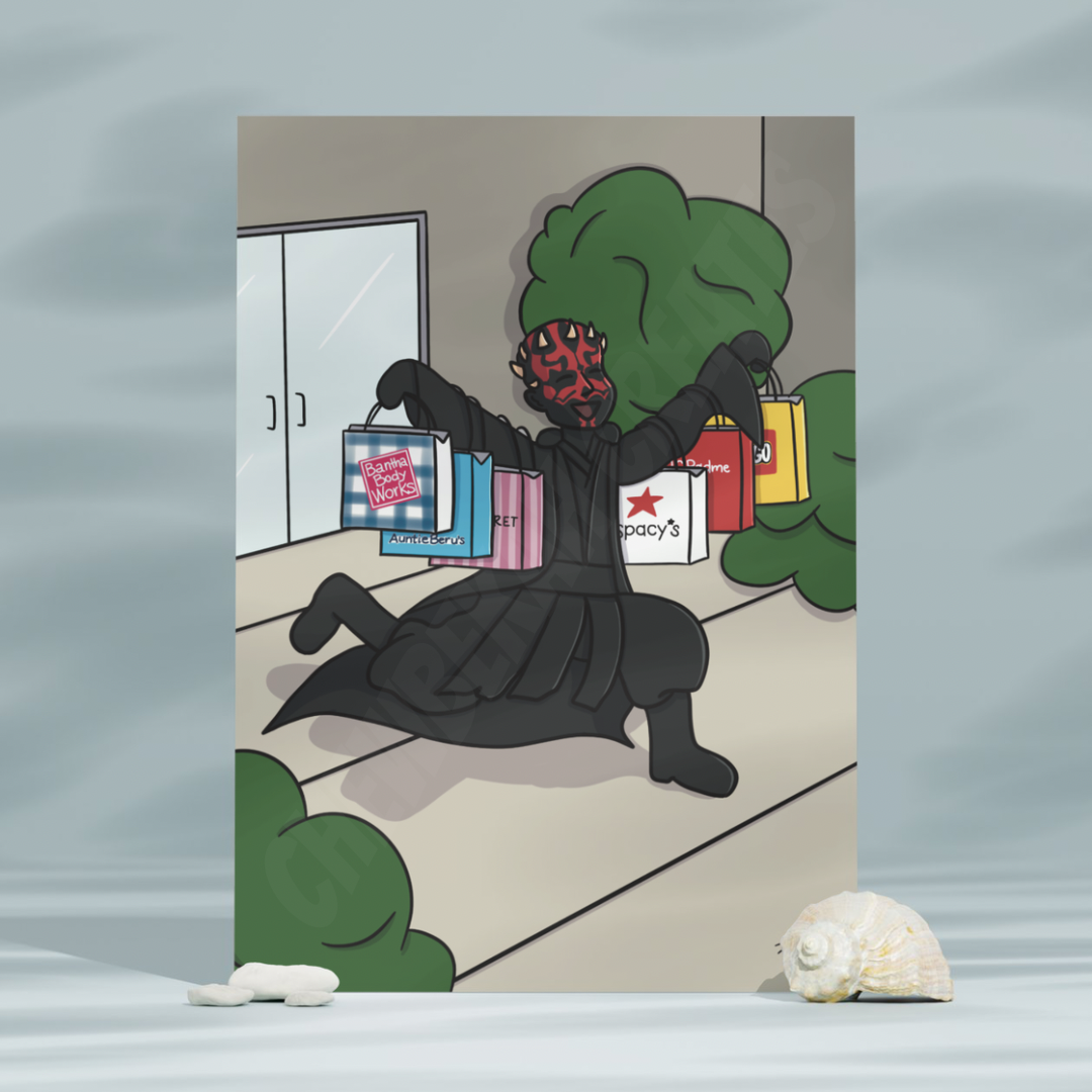 Shopping Maul 5x7 Print