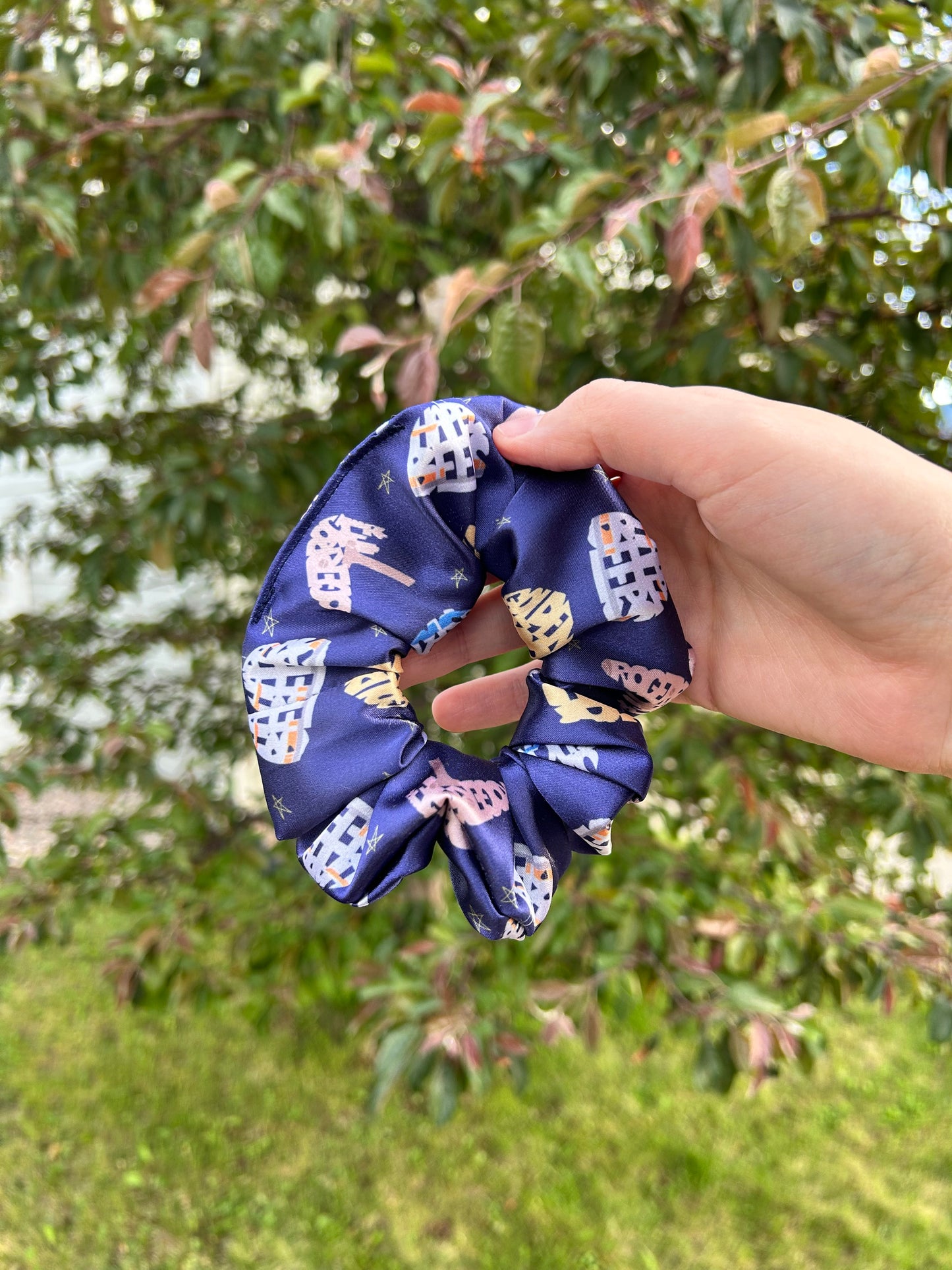 Quirky Robots Scrunchie
