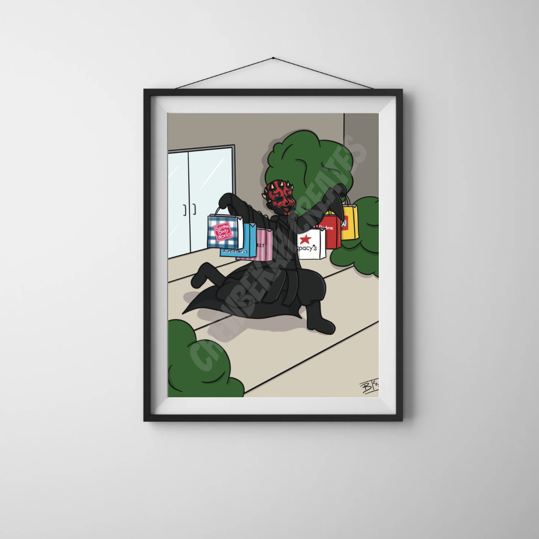 Shopping Maul 8x10 Print