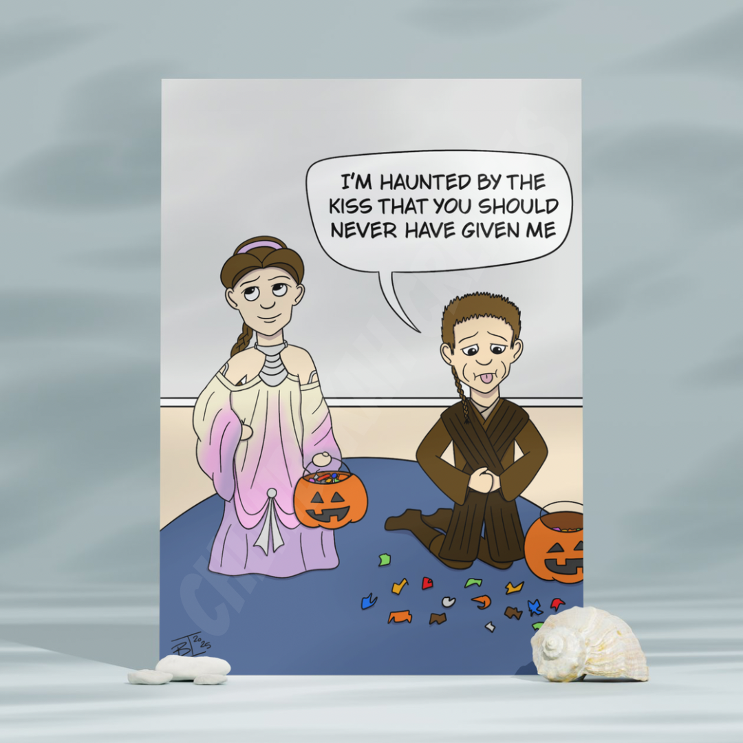 Haunted Kiss 5x7 Print
