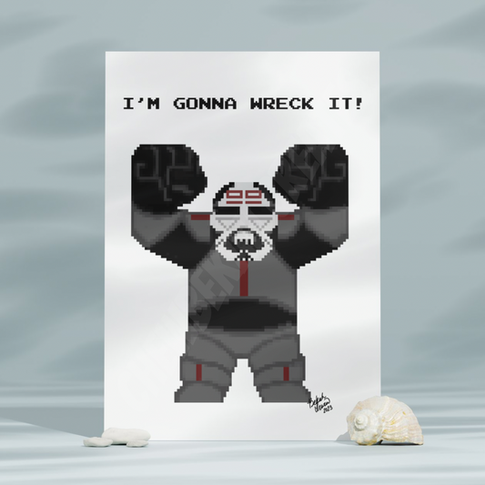Wrecker Ralph 5x7 Print